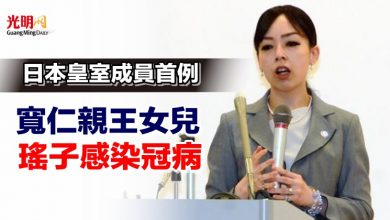 Photo of 日本皇室成員首例 寬仁親王女兒瑤子感染冠病