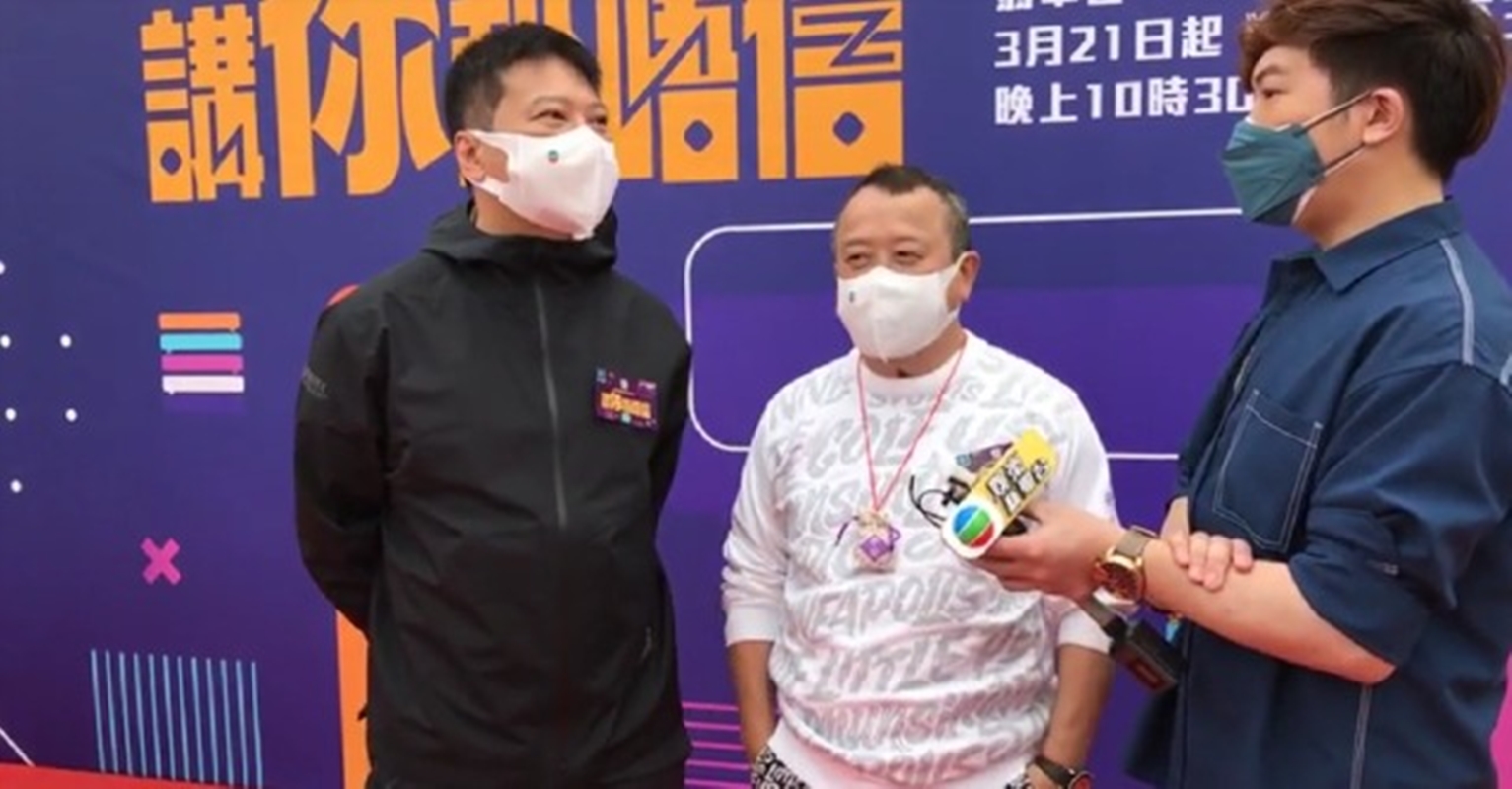 錢嘉樂在受訪時表示TVB的防疫規定非常嚴格