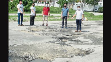 Photo of 排污工程致甘榜務央路破損 太平市會發停工令