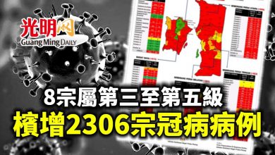 Photo of 8宗屬第三至第五級 檳增2306宗冠病病例