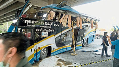 Photo of 泰旅巴車禍8人死逾20傷