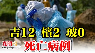 Photo of 吉12 檳2 玻零死亡病例