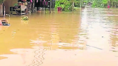 Photo of 一夜豪雨 連登市區水淹2呎