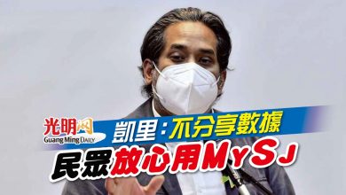 Photo of 凱里：不分享數據 民眾放心用MySj