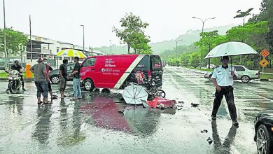 Photo of 少年騎士雨天撞車亡