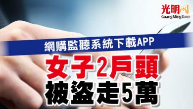 Photo of 網購監聽系統下載APP   女子2戶頭被盜走5萬