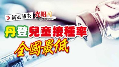 Photo of 【新冠肺炎】丹登兒童接種率最低