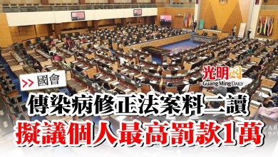 Photo of 【國會】傳染病修正法案料二讀  擬議個人最高罰款1萬