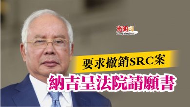 Photo of 要求撤銷SRC案  納吉呈法院請願書