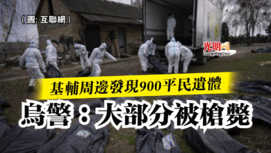 Photo of 基輔周邊發現900平民遺體 烏警:大部分被槍斃