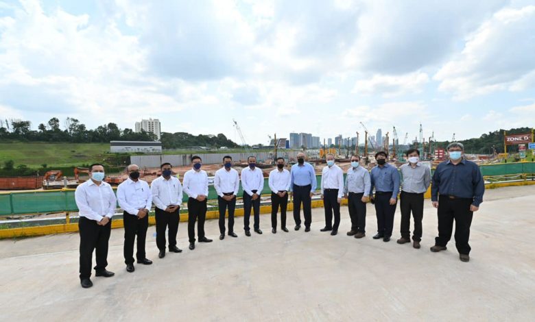 以翁哈菲茲為首的柔州政府代表團，到新加坡展開為期4天的工作訪問。