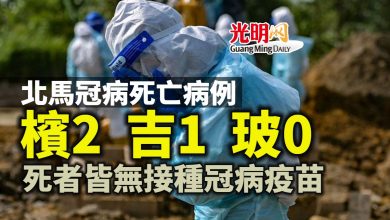 Photo of 死者皆沒接種疫苗 檳2宗吉1宗冠病死亡病例