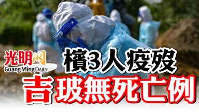 Photo of 檳3人疫歿  吉玻無死亡例