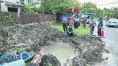Photo of 怡保花園東區頻斷水 當局受促建新輸水管