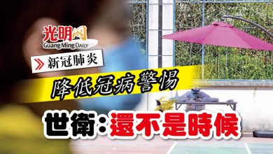 Photo of 【新冠肺炎】降低冠病警惕 世衛：還不是時候