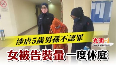 Photo of 涉虐5歲男孫不認罪  女被告裝暈一度休庭