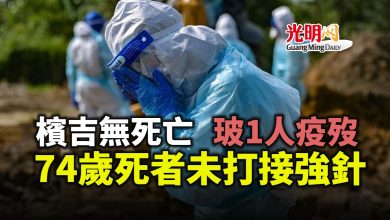 Photo of 檳吉無死亡病例 玻1人疫歿