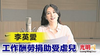 Photo of 李英愛 工作酬勞捐助受虐兒