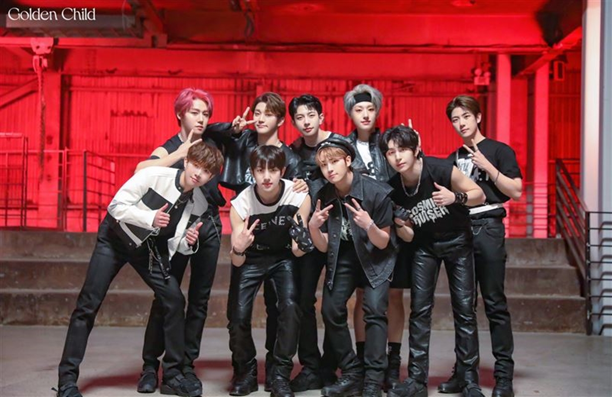 南韓男子團體「Golden Child」是由10位年齡不到30歲的男偶像所組成