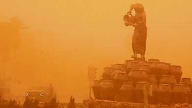 Photo of 伊拉克一個月內8次沙塵暴