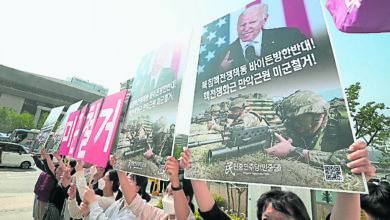 Photo of 警惕朝鮮軍事挑釁 拜登訪韓 不去板門店