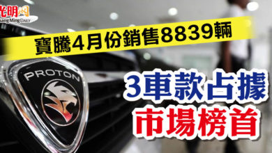 Photo of 寶騰4月份銷售8839輛   3車款占據市場榜首