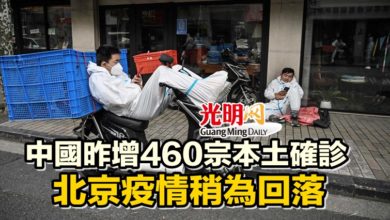 Photo of 中國昨增460宗本土確診 北京疫情稍為回落