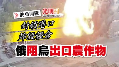 Photo of 【俄烏開戰】封鎖港口 炸毀糧倉 俄阻烏出口農作物　