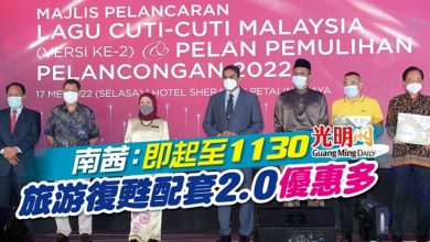 Photo of 南茜：即起至1130 旅游復甦配套2.0優惠多