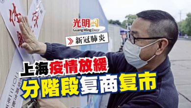 Photo of 【新冠肺炎】上海疫情放緩 分階段复商复市