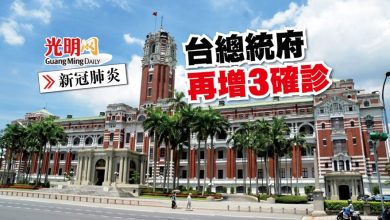 Photo of 【新冠肺炎】台總統府再增3確診