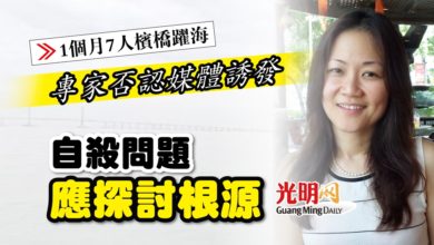 Photo of 【1個月7人檳橋躍海】專家否認媒體誘發 自殺問題應探討根源