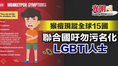 Photo of 猴痘現蹤全球15國 聯合國吁勿污名化LGBTI人士