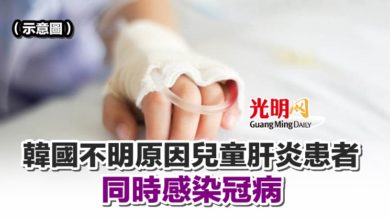 Photo of 韓國不明原因兒童肝炎患者 同時感染冠病