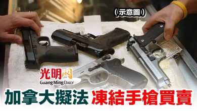 Photo of 加拿大擬法凍結手槍買賣