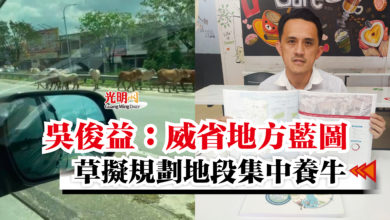 Photo of 吳俊益:威省地方藍圖 草擬規劃地段集中養牛