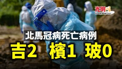 Photo of 玻無冠病死亡 檳1宗吉2宗