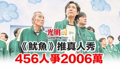 Photo of 《魷魚》推真人秀 456人爭2006萬