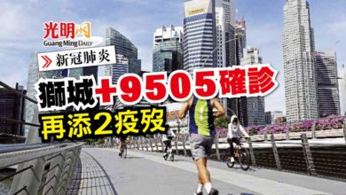 Photo of 【新冠肺炎】獅城+9505確診 再添2疫歿