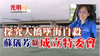 Photo of 探究大橋墜海自殺 蘇儀芳籲成立特委會