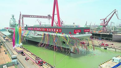 Photo of 正式下水 中第三艘航母命名 福建號