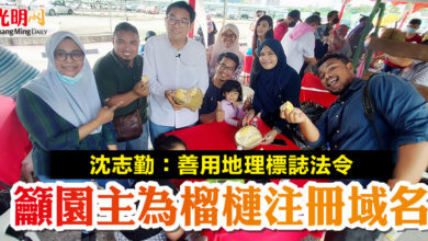 Photo of 沈志勤：善用地理標誌法令  籲園主為榴槤注冊域名
