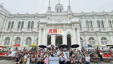 Photo of 80教師攜眷參與“希望旅程” 坐三輪車遊古蹟區