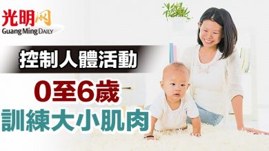 Photo of 控制人體活動 0至6歲訓練大小肌肉