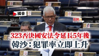Photo of 【國會】警扣留權延長5年動議 若獲通過8月生效