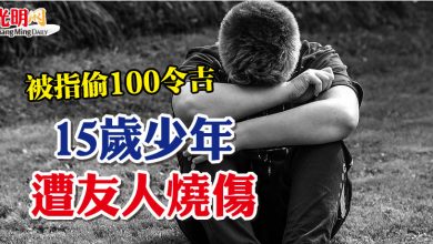 Photo of 被指偷100令吉 15歲少年遭友人燒傷