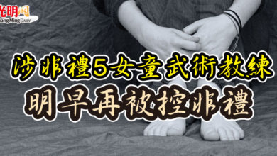 Photo of 涉非禮5女童武術教練 明早再被控非禮