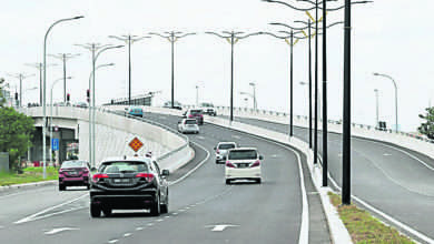 Photo of 武吉拉惹高架橋通車 居民回家省時不再塞