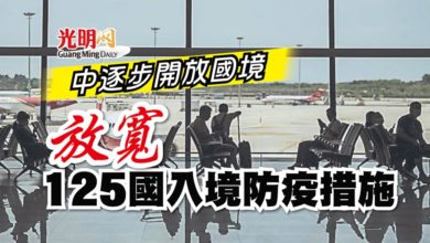 Photo of 中逐步開放國境  放寬125國入境防疫措施