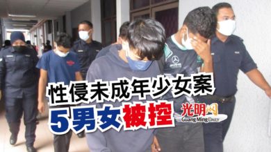 Photo of 性侵未成年少女案 5男女被控